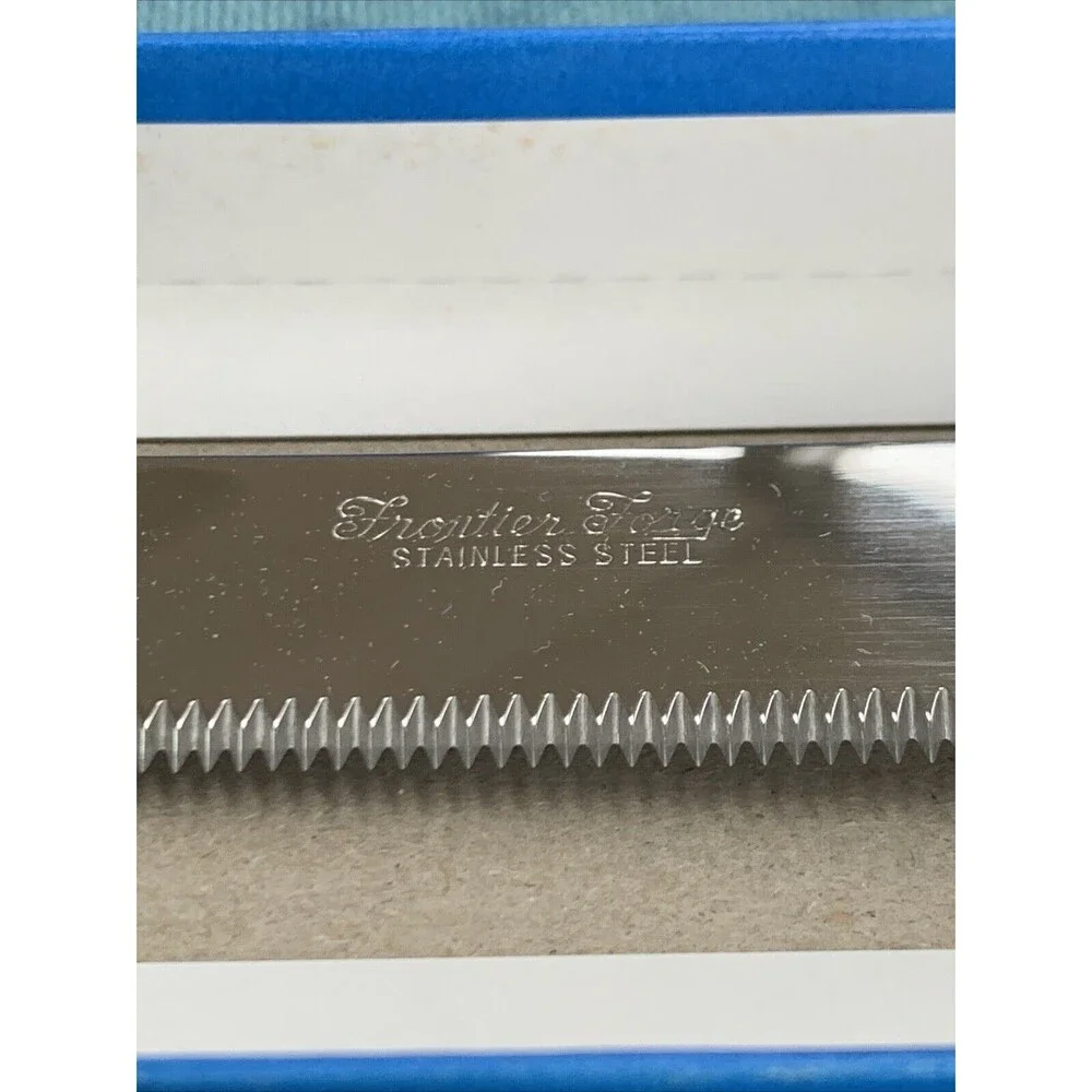 Frontier Forge Wonder knife Robin Edge Stainless Steel Dishwasher Safe NEW